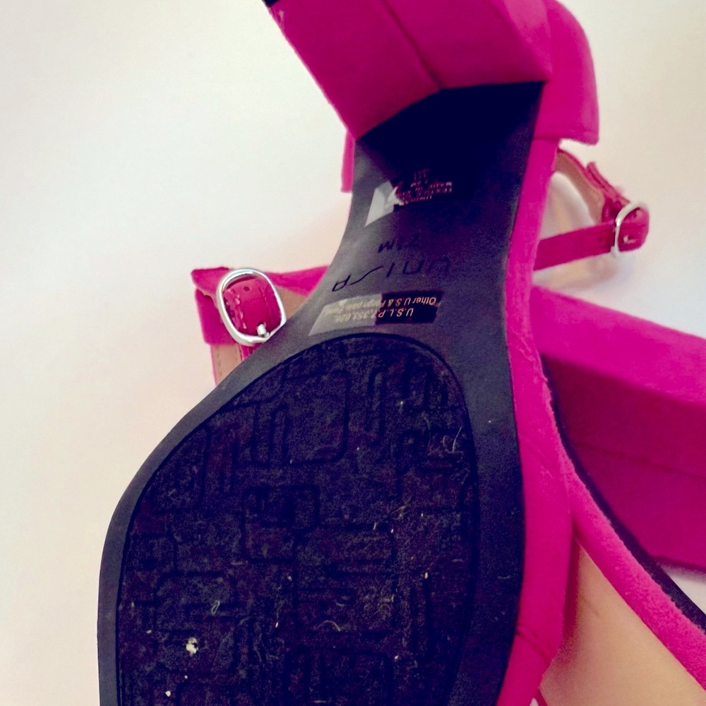 Unisa pink suede sandals - NWOT - Picture 4 of 5